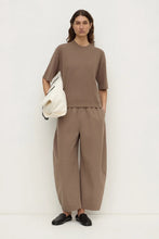 Assembly Label - Kensy Cotton Cashmere Tee, Dark Sand