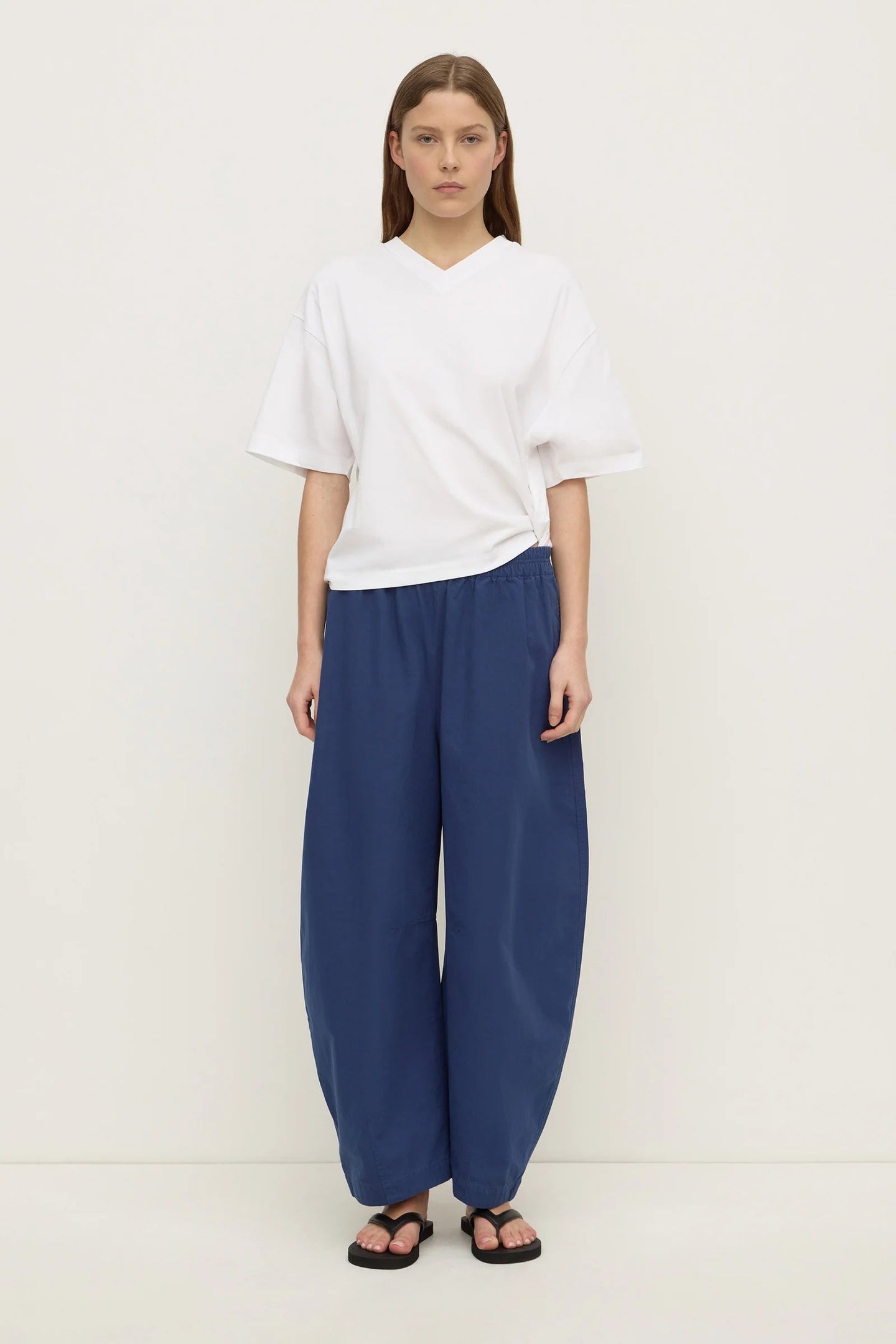 Assembly Label - Lola Barrel Pant, Imperial Blue