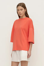 Assembly Label - Max Cotton Oversized Tee, Dahlia