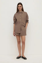 Assembly Label - Micha Poplin Shirt, Dark Sand
