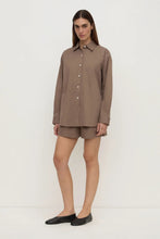 Assembly Label - Micha Poplin Shirt, Dark Sand