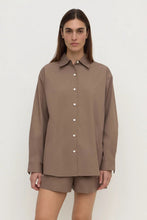Assembly Label - Micha Poplin Shirt, Dark Sand