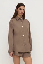 Assembly Label - Micha Poplin Shirt, Dark Sand