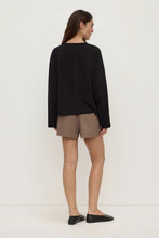 Assembly Label - Micha Poplin Short, Dark Sand
