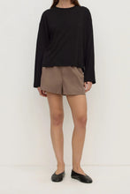 Assembly Label - Micha Poplin Short, Dark Sand