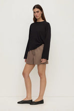 Assembly Label - Micha Poplin Short, Dark Sand