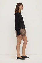 Assembly Label - Micha Poplin Short, Dark Sand