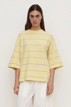 Assembly Label - Nora Cotton Stripe Oversized Tee, Rind Stripe