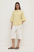 Assembly Label - Nora Cotton Stripe Oversized Tee, Rind Stripe