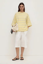 Assembly Label - Nora Cotton Stripe Oversized Tee, Rind Stripe