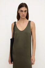Assembly Label - Pippa Silk Tank Dress, Dark Military