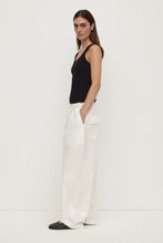 Assembly Label - Robyn Scoop Neck Rib Tank, Black