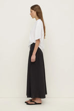 Assembly Label - Sarah Cotton Maxi Skirt, Black