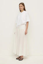 Assembly Label - Sarah Cotton Maxi Skirt, White
