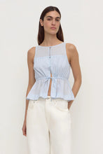 Assembly Label - Suzie Top, Powder Blue