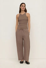 Assembly Label - Tabitha Rib Tank, Dark Sand