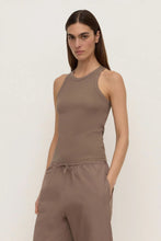 Assembly Label - Tabitha Rib Tank, Dark Sand