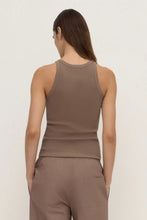 Assembly Label - Tabitha Rib Tank, Dark Sand