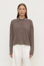 Assembly Label - Wool Cashmere Knit Cardigan, Sable