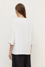 Assembly Label - Max Cotton Oversized Tee, White