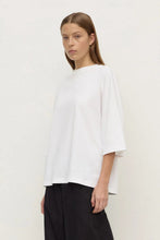 Assembly Label - Max Cotton Oversized Tee, White