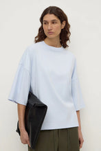 Assembly Label - Max Cotton Oversized Tee, Powder Blue