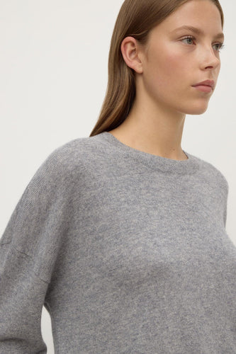 Assembly Label - Odelle Cashmere Knit, Grey Marle