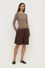 Assembly Label - Riley Poplin Short, Ganache