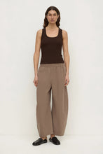 Assembly Label - Robyn Scoop Neck Rib Tank, Ganache