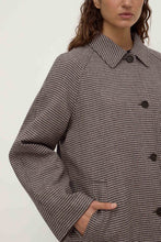 Assembly Label - Solana Wool Coat, Brown/Black Check