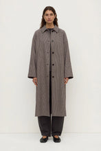 Assembly Label - Solana Wool Coat, Brown/Black Check