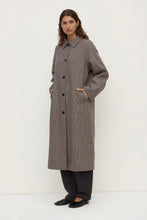 Assembly Label - Solana Wool Coat, Brown/Black Check