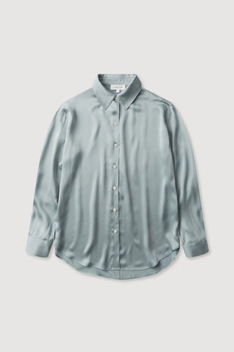 Assembly Label - Pippa Silk Shirt, Cloud