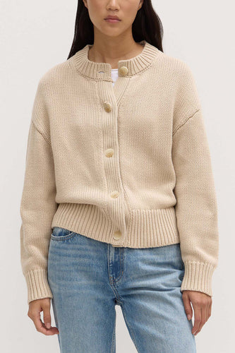 Assembly Label - Ava Knit Cardigan, Natural