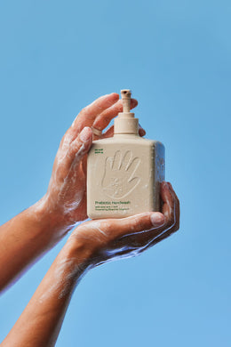 ByeByeBad - Prebiotic Hand Wash 550ml, Aloe Vera + Mint