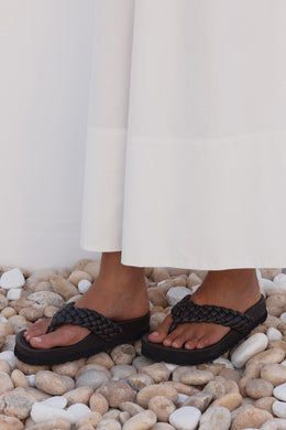 La Tribe - Braided Thong Pepper