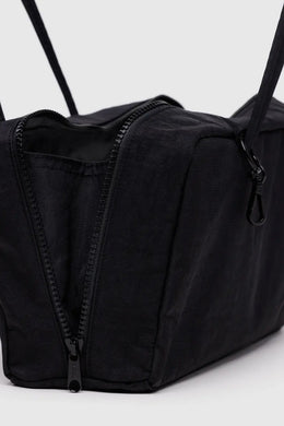 Baggu - Medium Nylon Bowler Bag, Black