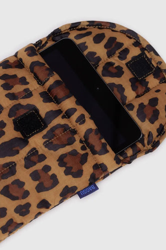 Baggu - Puffy Tablet Sleeve 8”, Leopard