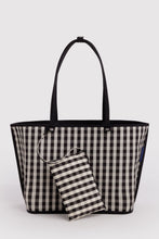 Baggu - Large Nylon Reversible Tote, Black Mix