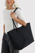 Baggu - Large Nylon Reversible Tote, Black Mix