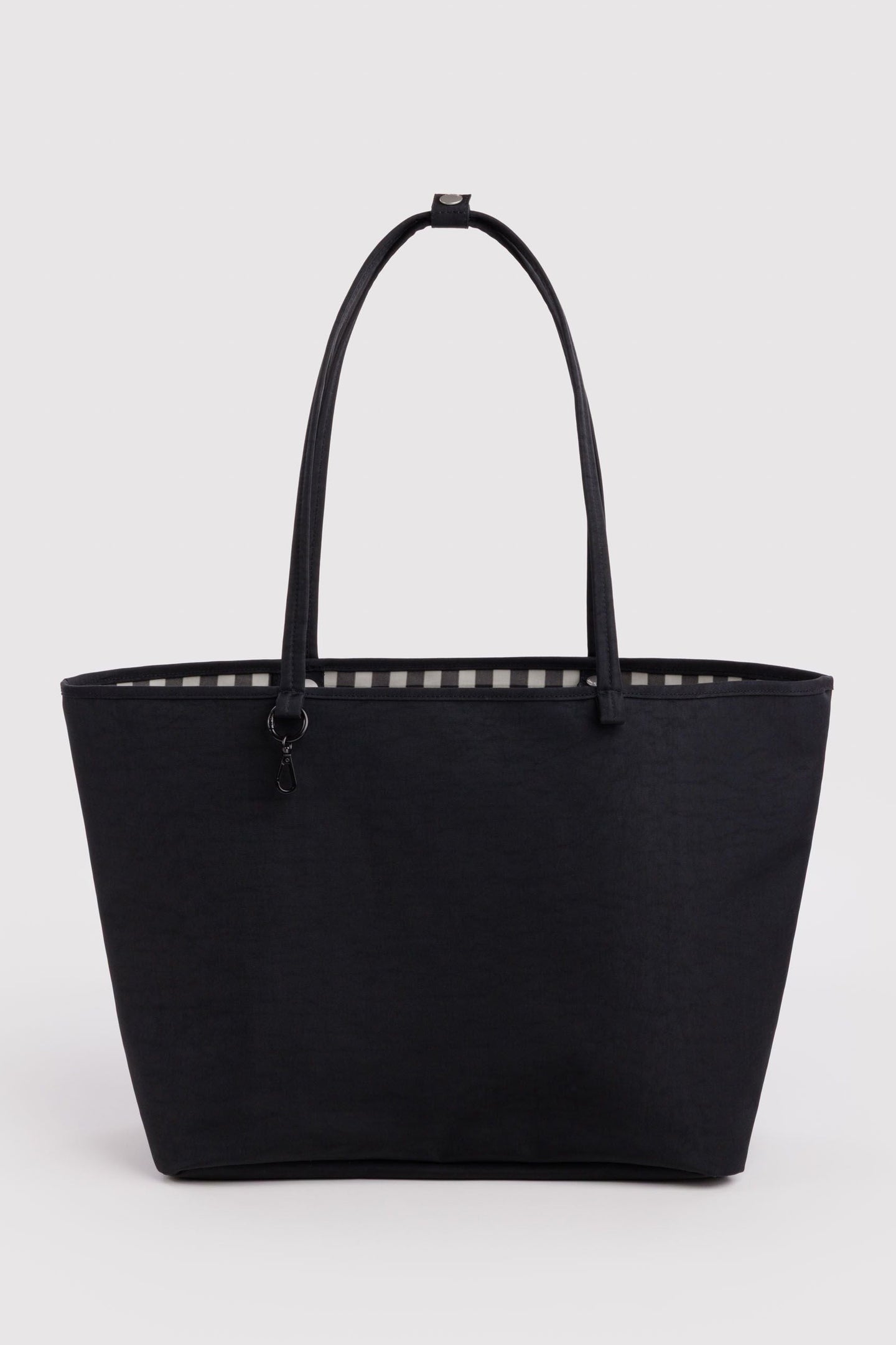 Baggu - Large Nylon Reversible Tote, Black Mix