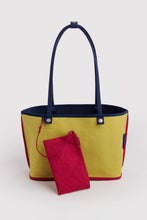 Baggu - Medium Nylon Reversible Tote, Navy Mix