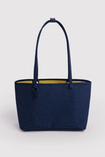 Baggu - Medium Nylon Reversible Tote, Navy Mix