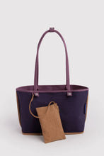Baggu - Medium Nylon Reversible Tote, Wild Plum Mix