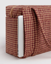 Baggu - Small Cloud Carry On, Tan Houndstooth