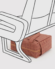 Baggu - Small Cloud Carry On, Tan Houndstooth