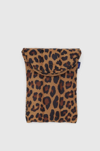Baggu - Puffy Tablet Sleeve 8”, Leopard