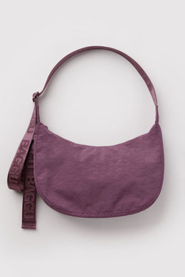 Baggu - Medium Nylon Crescent Bag, Wild Plum