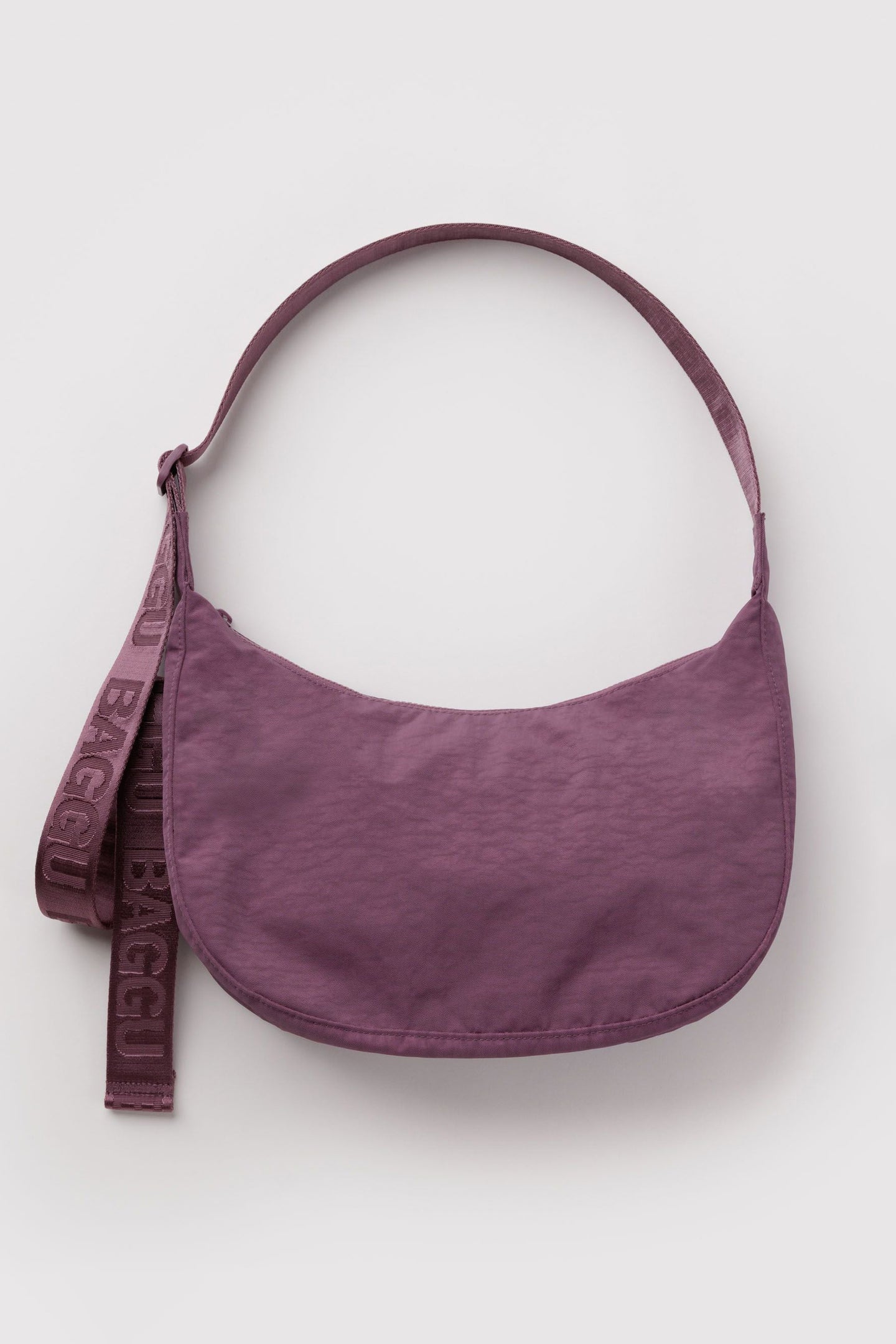 Baggu - Medium Nylon Crescent Bag, Wild Plum
