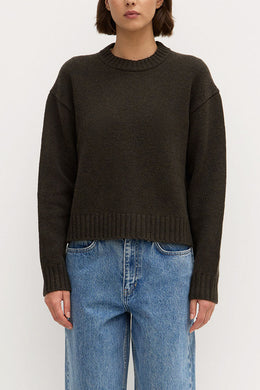 Assembly Label - Beau Merino Wool Knit, Sorrel Marle
